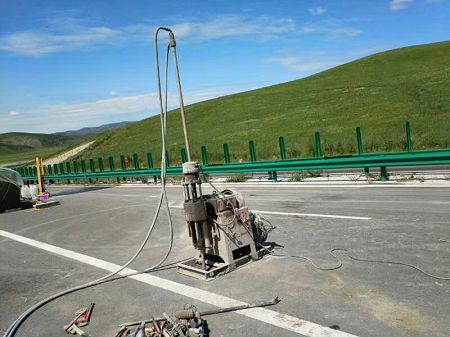 中沙公路地基基础注浆加固